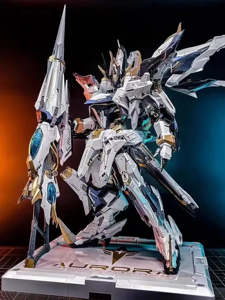 Original Infinite New Star 1/100 Aurora Imperial Dawn Knight Troops Alloy Die Casting Frame Model Halloween Gift