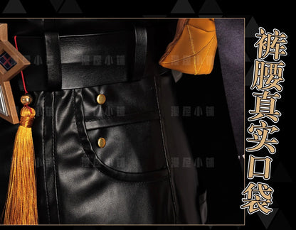 iCoser Yixuan Cosplay Costume Wig Zenless Zone Zero Uniform Headwear Yunkui Summit Halloween Party for Women Girls Festival Prop