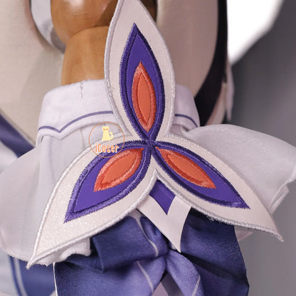 Genshin Impact Nicole Reeyn Cosplay Costume Wig Dress Hat Hexenzirkel Halloween Party for Women Girls Role Play Game Outfit Prop