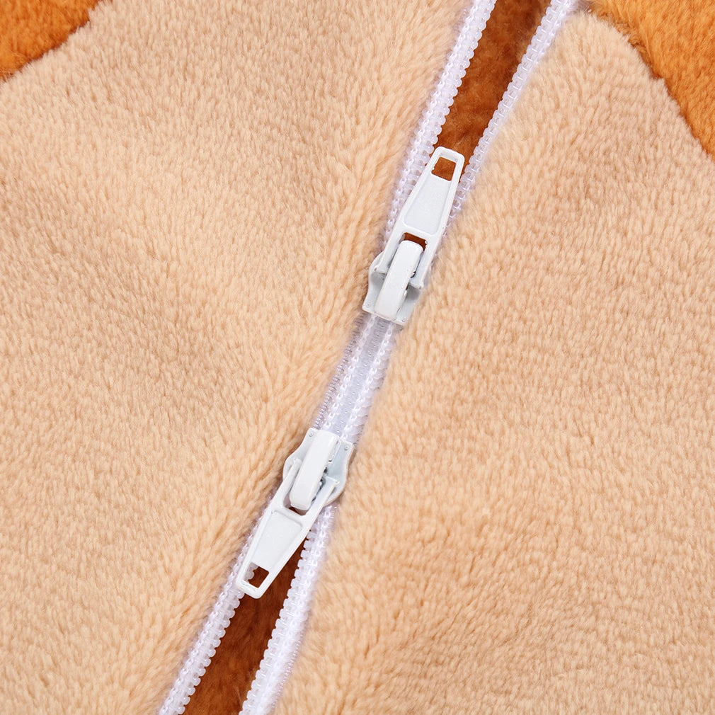 Kids Kigurumi Bebe Ropas Baby Boy Rompers for Winter Newborn 0 to 3 6 9 12 18 24 Months Unicorn Onesie with Zipper Cute Jumpsuit