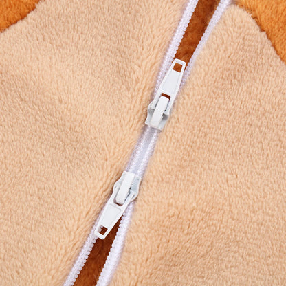 Kids Kigurumi Bebe Ropas Baby Boy Rompers for Winter Newborn 0 to 3 6 9 12 18 24 Months Unicorn Onesie with Zipper Cute Jumpsuit