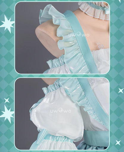 LAST BATCH UWOWO Mikku Cosplay Costume Rakutenn Collabb Happy 16th Anniversary Birthday Cosplay Women Costume Dress Outfits