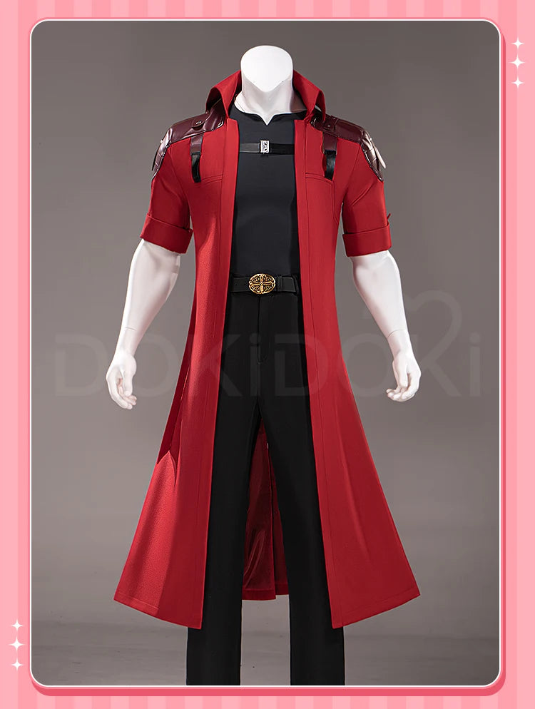 Dante Cosplay Costume Anime【XS-3XL】 DokiDoki-N Men Red Coat Costume Devil Dante Cosplay Plus Size