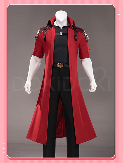 Dante Cosplay Costume Anime【XS-3XL】 DokiDoki-N Men Red Coat Costume Devil Dante Cosplay Plus Size