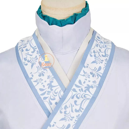 Anime The Apothecary Diaries Jinshi Cosplay Costume White Dress Headwear Earrings Kusuriya No Hitorigoto Maomao Halloween Women