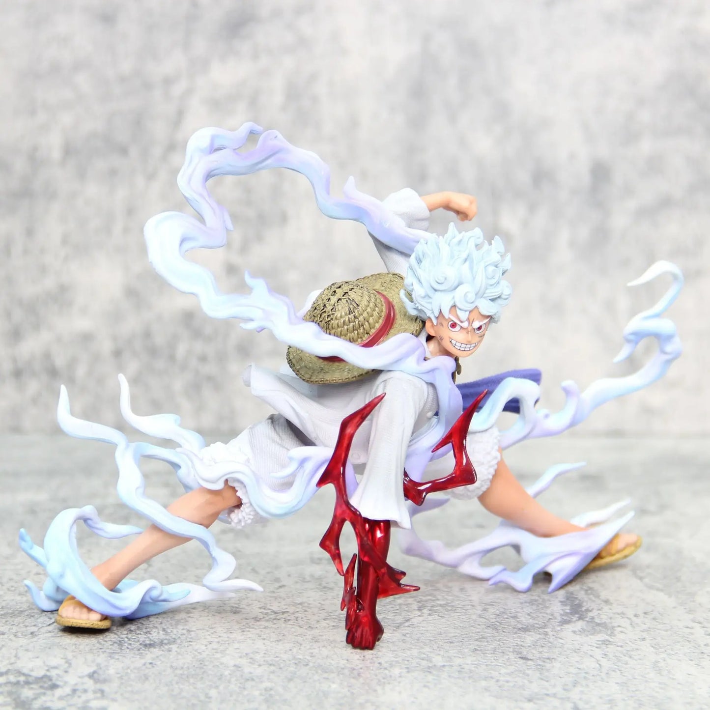 18cm One Piece Sun God Nica Luffy awakens in 5th gear Action Figure Model Statue Toys Collection Decoration Model Toys Gift