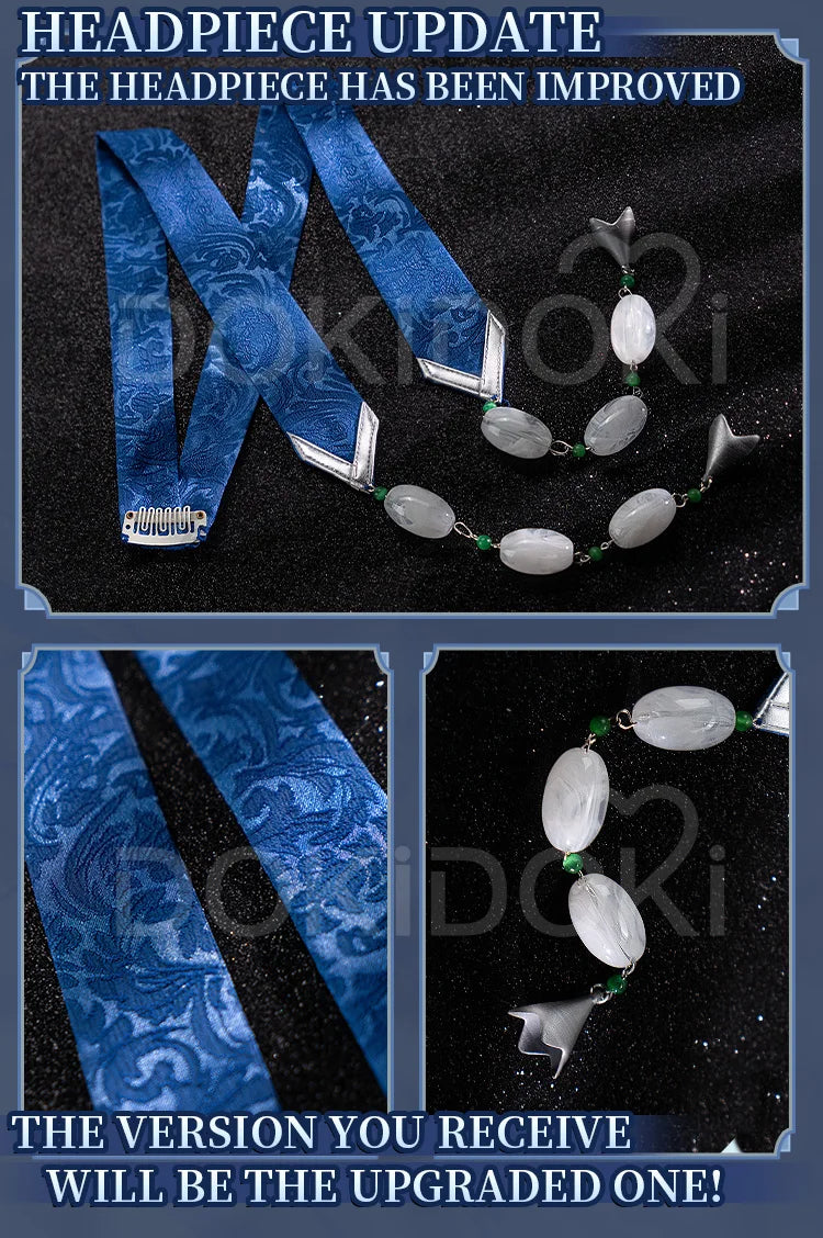 IN STOCK Jinshi Moon Fairy Cosplay Costume Anime The Apothecary Diaries【XS-4XL】DokiDoki-R Halloween Costume Jinshi Plus Size