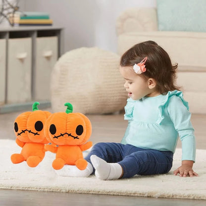 30cm Halloween Pumpkin Plush Toy Party Festival Cotton Soft Pumpkin Stuffed Dolls for Kids Halloween Christmas Birthday Gifts