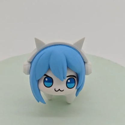 Mobile Games Anime NIKKE：The Goddess of Victory mini Figurine cute Doro Action Figure Q Version PVC Model Toy Birthday Doll Gift