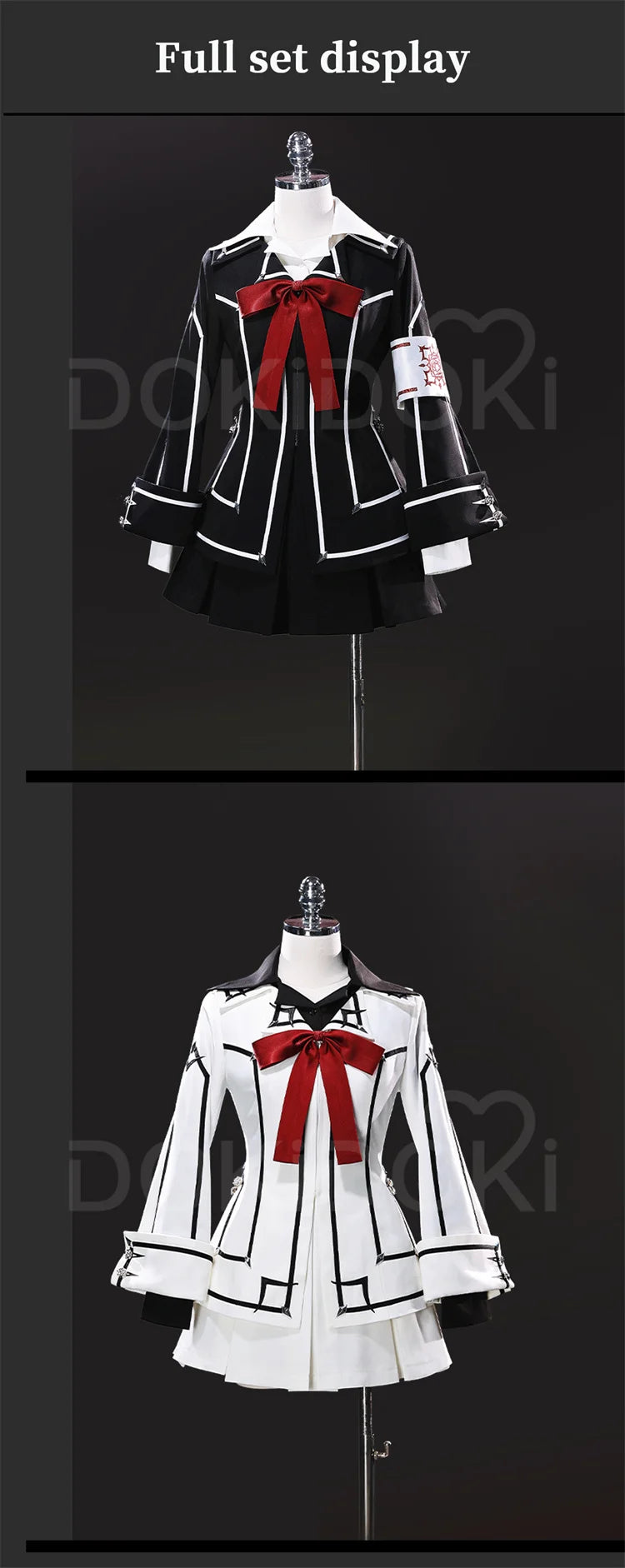 Clan Kaname Yuki Cross Cosplay Anime Vampire Knight DokiDoki-R Uniform Souen Ruka Zero Kiryu Cosplay
