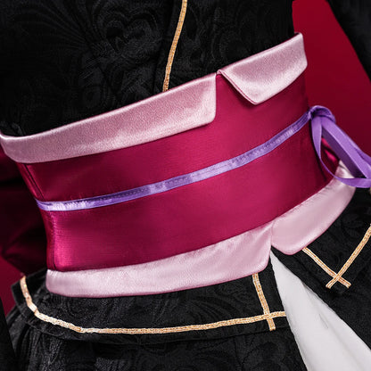 iCoser Anime Unbreakable Machine-Doll Yaya Cosplay Costume Dress Kimono Headwear Festival Halloween Party for Women Girls Props