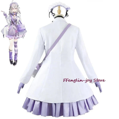 Sukoya Kana Cosplay Costume Set Asian Size Polyester