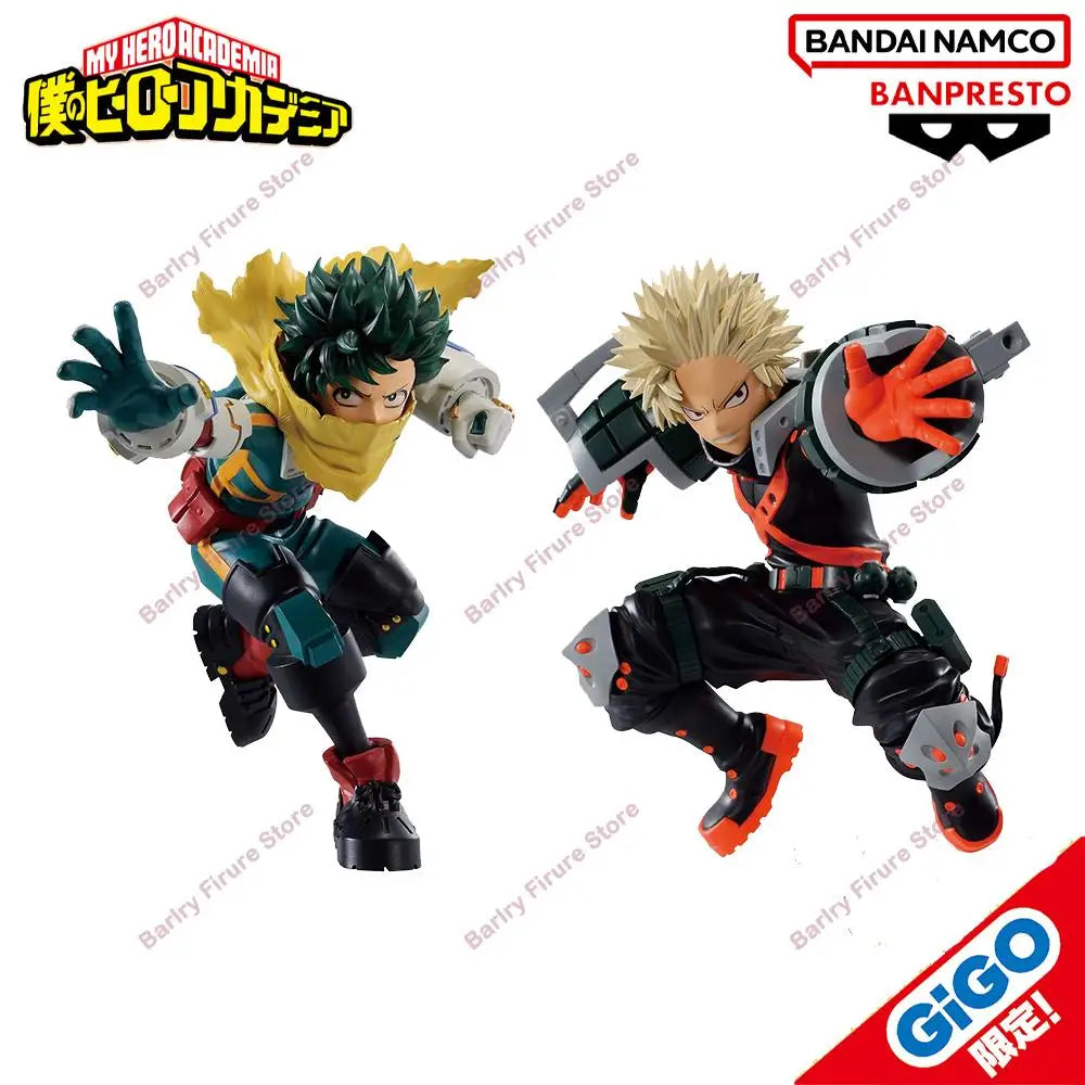 Bandai Banpresto My Hero Academia Izuku Midoriya Katsuki Bakugo 9-13cm PVC Model