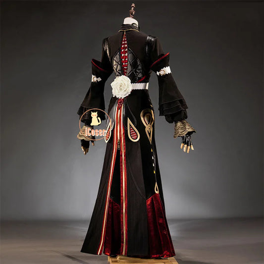 Zenless Zone Zero Isolde Cosplay Costume Wig Uniform Headwear Pendant Halloween Party Women Girls Props Game Role Play Outfit