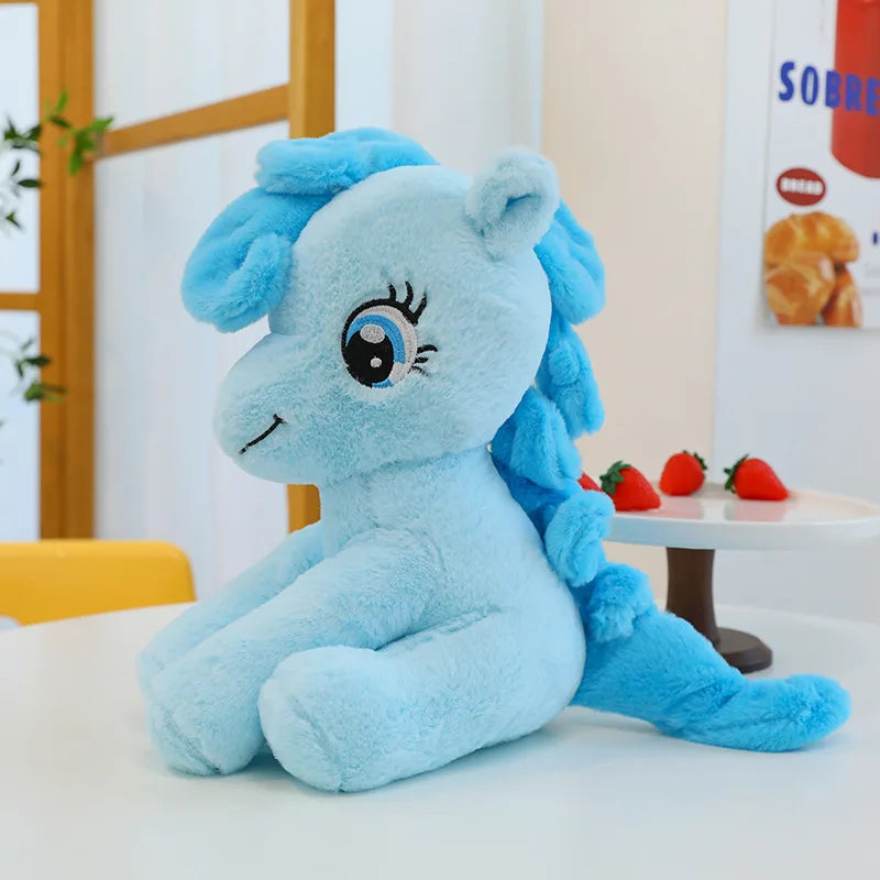 Anime My Little Pony Prototype Plush Doll Soft Pillow Girl Heart Fluttershy Sofa Ornaments Children'S Toys Birthday Gifts Custom