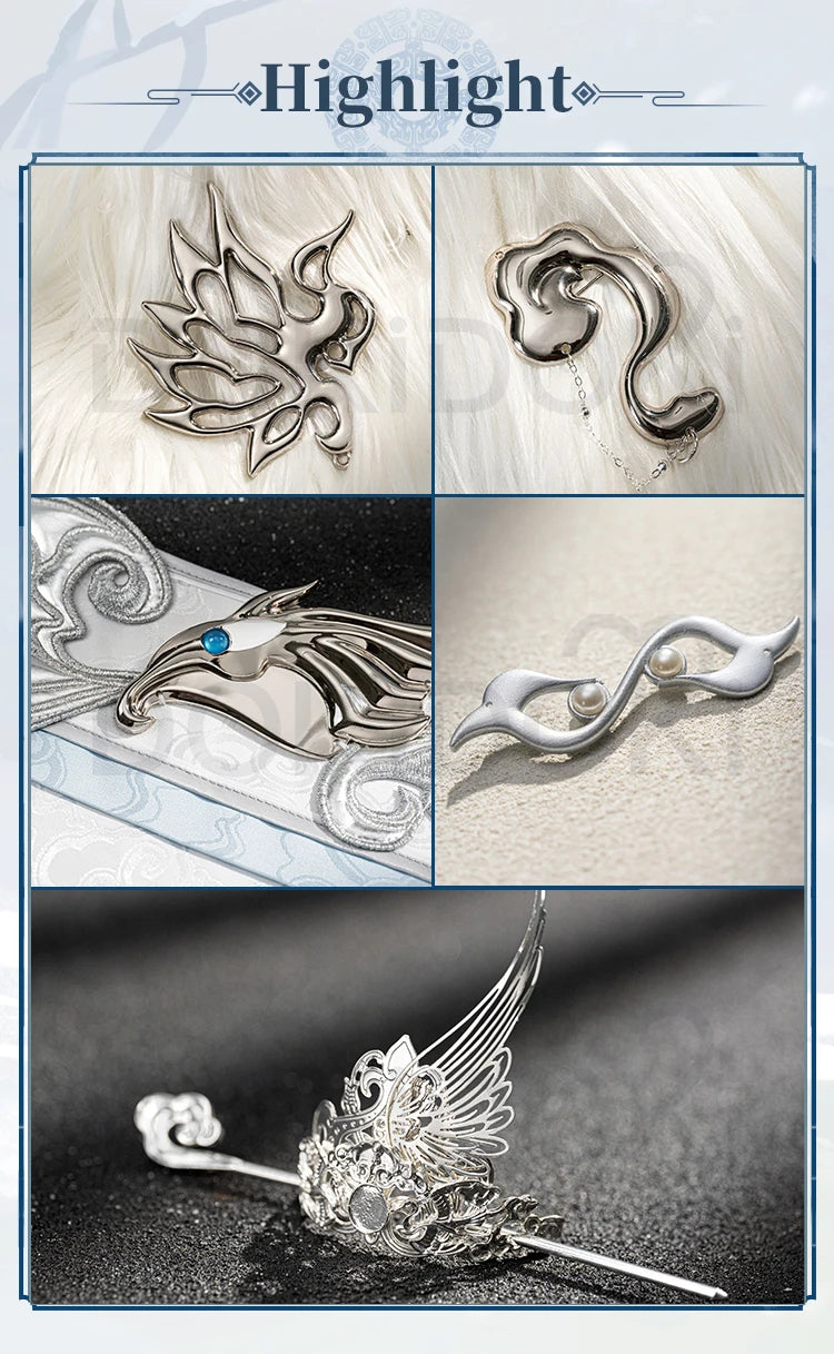 【Official】IN STOCK Lan Wangji Wei Wuxian Doujin Cosplay Costume Anime Dao Mo To Shi DokiDoki-SR Men Winter Halloween Costume