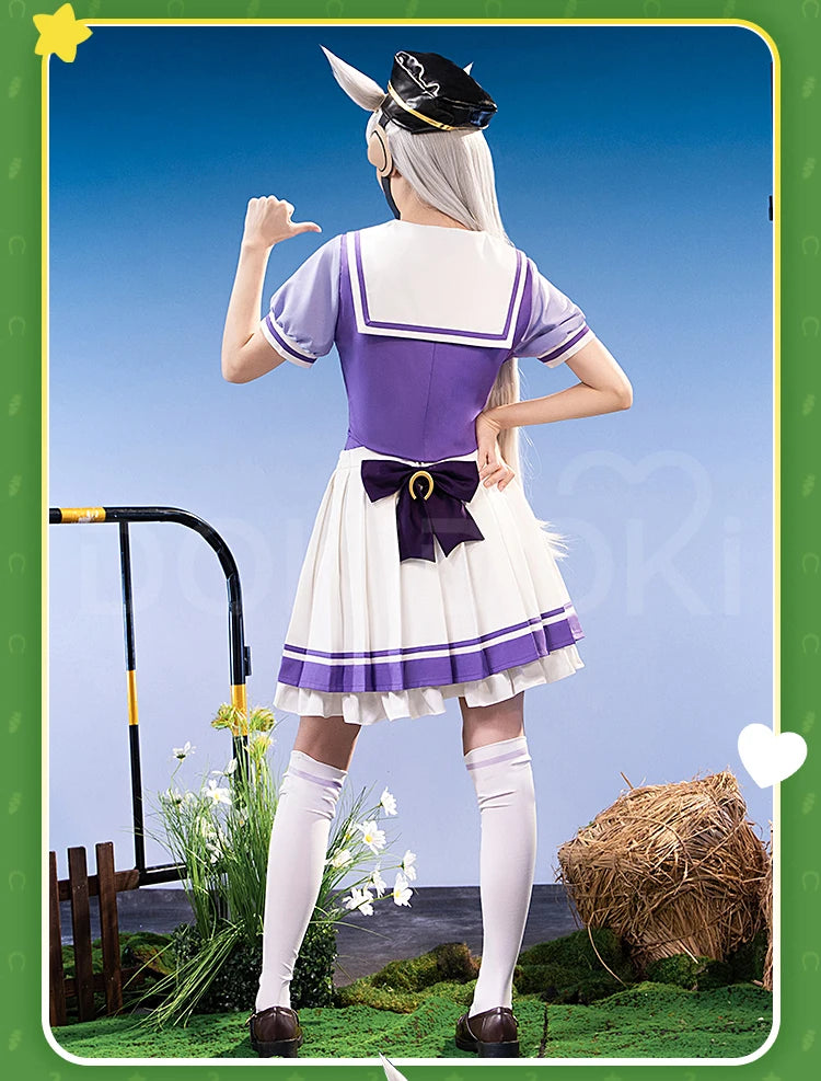 IN STOCK Mejiro McQueen Toukai Teiou Gold Ship Cosplay Costume Game【XS-3XL】DokiDoki-R Halloween Uniform Plus Size