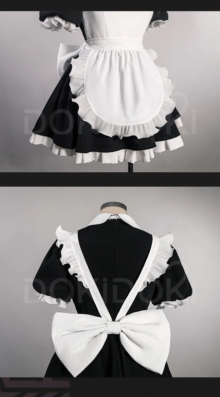 Mikuu Cosplay Costume【S-2XL】 DokiDoki-R Mikku Maid Nurse Sexy Dress Mikuu Rabbit Hole Cosplay Plus Size