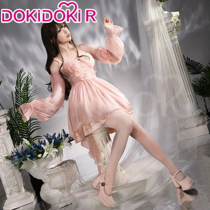 IN STOCK Dreamy Heart Heroine MC Hunter Cosplay Costume Game Love and Deepspace【S-3XL】DokiDoki-R Rafayel Women Halloween Dress