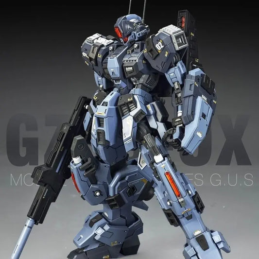 1/100 Scale Gus Zza Gzss-Ox-Gus Domestic Original Mecha Plamo Robot Model Articulated Action Figure Collectible Toy