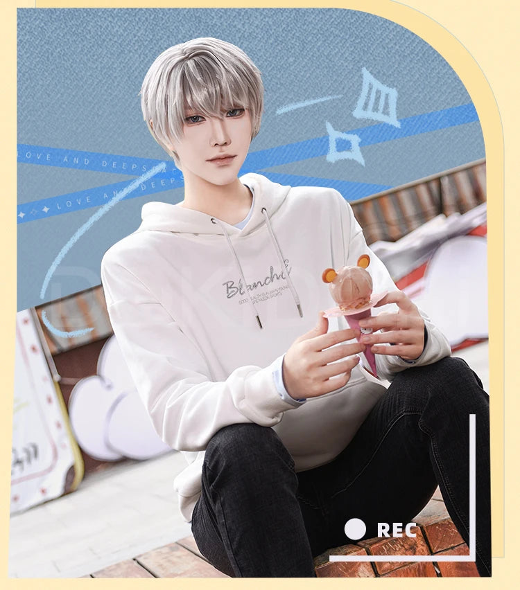 IN STOCK Xavier Cosplay Costume Game Love and Deepspace DokiDoki-SR Men Causal Wear Xavier Daily Hoodie Shen Xinghui