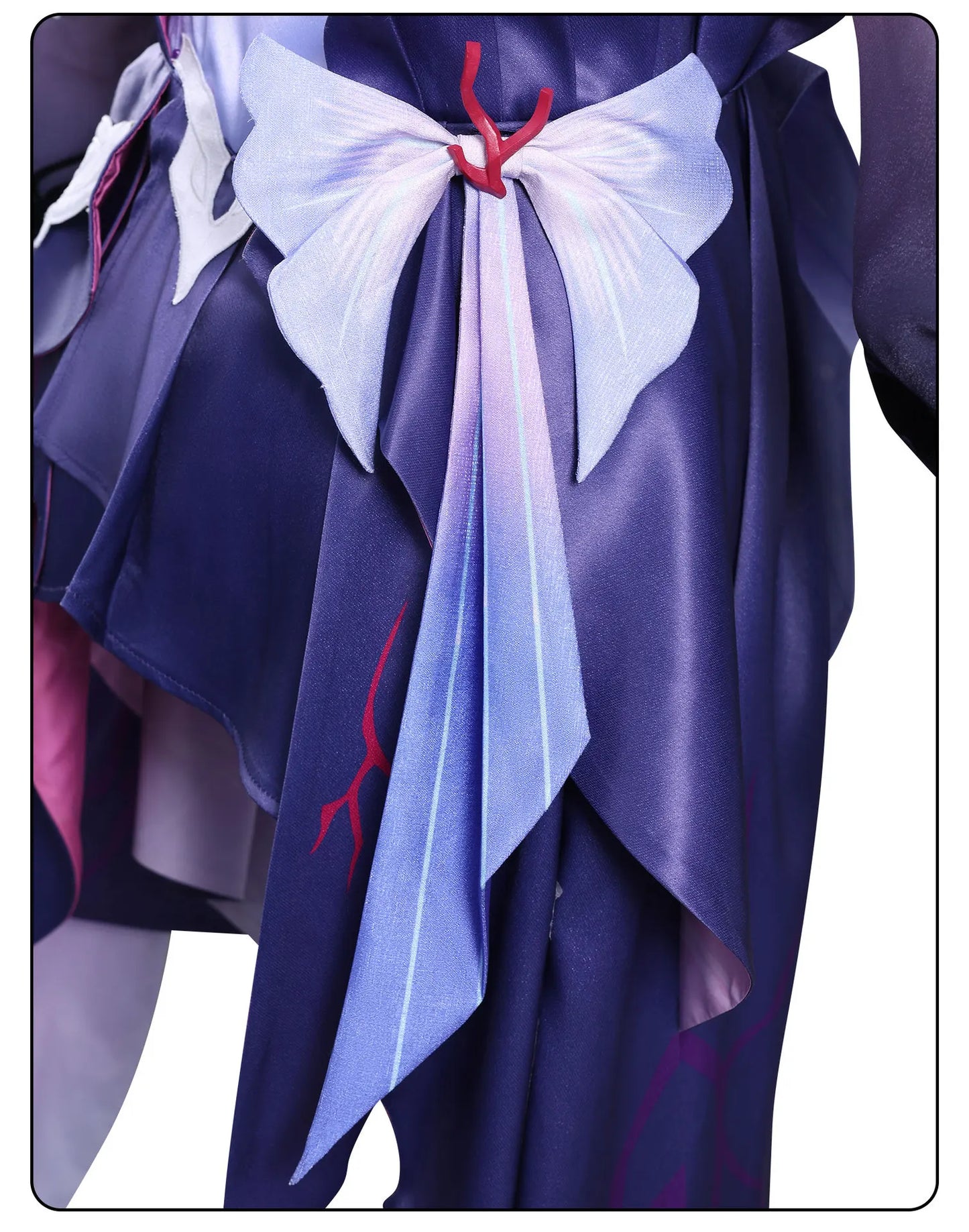 Honkai Star Rail Hysilens Cosplay Costume Wig Dress Headwear Earrings Rings Halloween Party for Women Girls Carnival Role Play