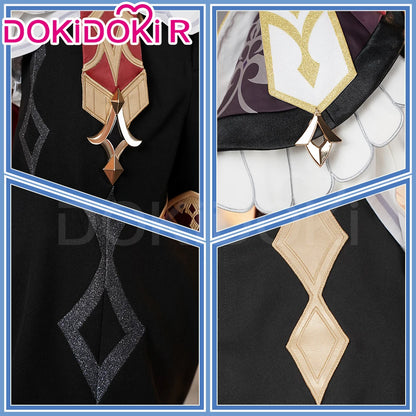 Dahlia Cosplay Costume Game Genshin Impact【S-2XL】DokiDoki-R Mondstadt Dahlia Cosplay Men Costume Halloween Plus Size