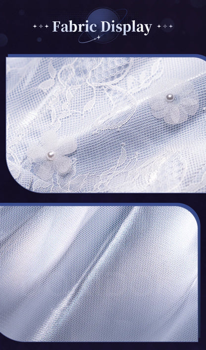 Midnight Bloom Hunter MC Cosplay Game Love and Deepspace DokiDoki-R Women Blue Dress Qinche Sylus Cosplay