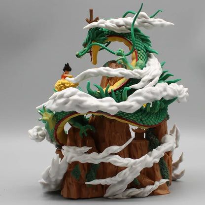 Dragon Ball Z Shenron Anime Figures Goku And Mountain Shenron Sea Shenron Action Figurine Pvc Statue Model Collection Toys Gifts