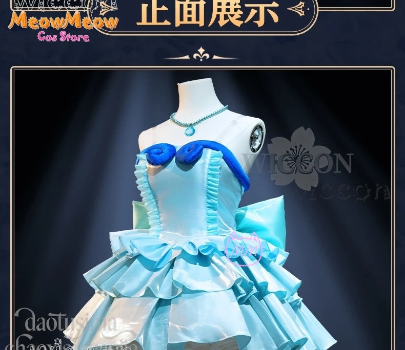 Mermaid Melody Hanon Hosho Adult Costume Polyester Set