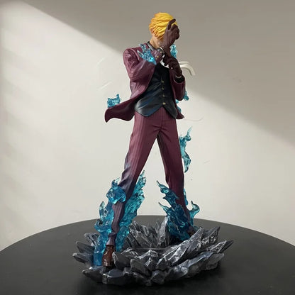 25cm One Piece Sanji Standing Anime Figure PVC Model Collectible Statue Gift Toy