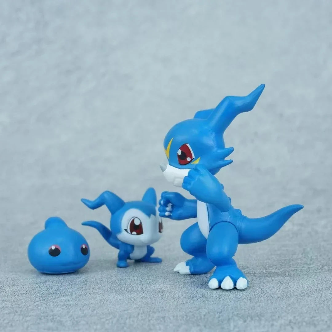 Digimon Veemon Figure Digimon Adventure 02 Anime Figure Chicomon Chibimon Figures Pvc Model Statue Collection Birthday Gift