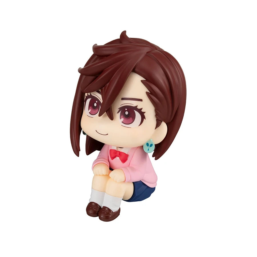 10cm/3.94in Dandadan Anime Figure Look Up Ayase Momo Action Figure Q Version Takakura Ken Figurine PVC Collection Model Doll Toy