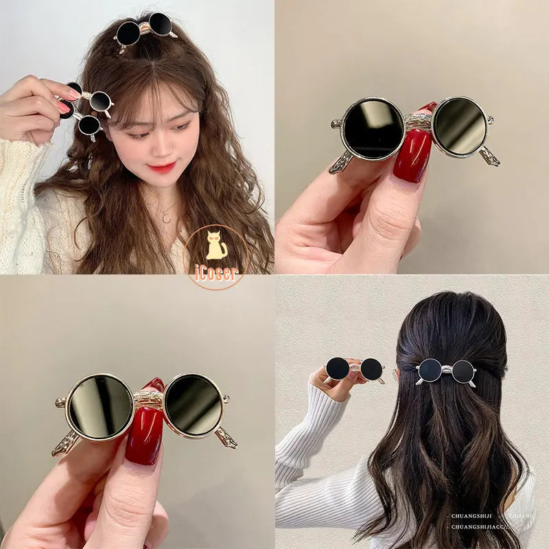 Kafka Cosplay Headwear Sunglasses Hairpin Game Honkai Star Rail Cos Props Stellaron Hunters Astral Express Girls Women Accessory
