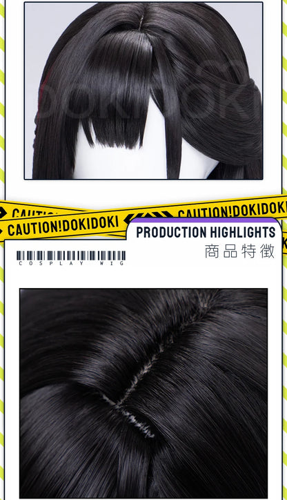 IN STOCK Cerydra Hysilens Wig Game Honkai: Star Rail Cosplay DokiDoki HSR Women 100cm Wig Hysilens Cosplay Headwear Free Cap