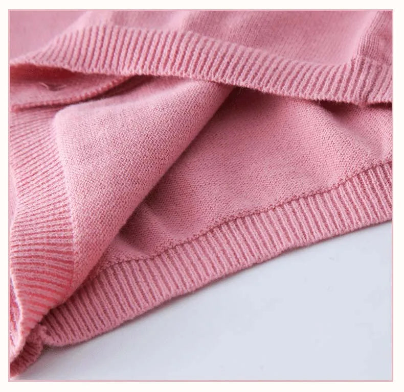 Boys Sweaters Kids Toddler 1 to 2 3 4 5 6 7 8 9 Years Little Girl Clothes Cardigan Yellow Red Baby Knit Tops Children's Clothing