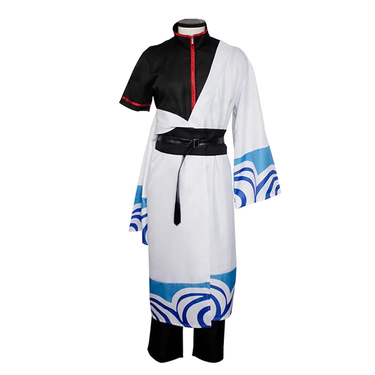 CosZtkhpCN Sakata Silver Time COS Clothing Set Polyester
