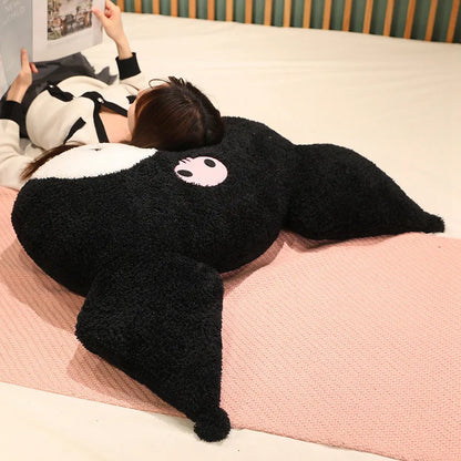 Big Size Kuromi Back Cushion Very Soft Cuddly Pillow Sofa Bed Back Cushion Home Decor Stuffed Anime Plushies Xmas Gifts Girl