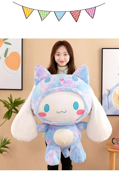 27-47cm Aoger Japanese Cartoon Girlish Heart Cinnamoroll Cute Plushie Toy Soft Stuffed Dolls Toys For Children'S Birthday Gift