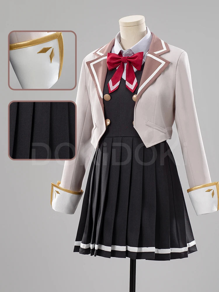 IN STOCK Alisa Mikhaylovna Kujo Cosplay Costume Anime Alya Sometimes Hides Her Feelings in Russian DokiDoki-R Women Cute Uniform