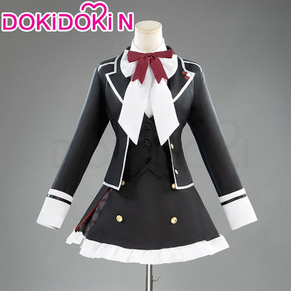 Yui Komori Cosplay Costume Anime Diabolik Lovers Cosplay 【XS-3XL】DokiDoki-N Women Black Cute Uniform Costume Komori Yui Cosplay