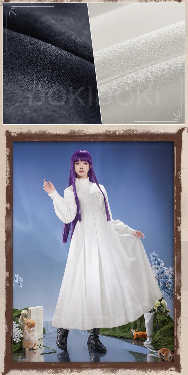 IN STOCK Fern Cosplay Costume Anime Frieren: Beyond Journey's End Cosplay DokiDoki-SR Women Costume Fern Cosplay Christmas