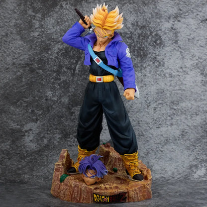 2025 48cm Dragon Ball Z Anime Figurine Trunks Figure Super Saiyan Trunks Pvc Model Statue Doll Collection Decoration Toys Gifts