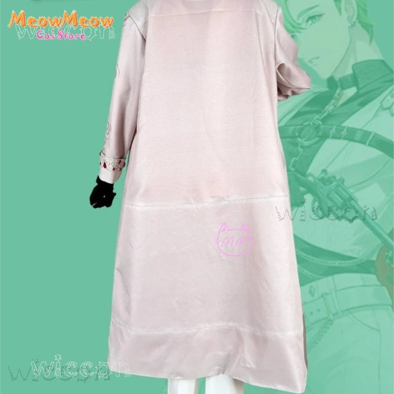 Aulwen Silver Bullet Nu Carnival Confessor Adult Polyester Costume