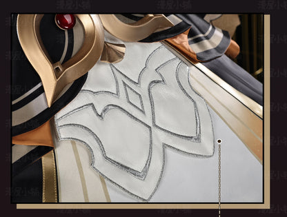 Genshin Impact Sandrone Cosplay Costume Wig Marionette Dress Uniform Eleven Fatui Harbingers Halloween Party Women Girls Props