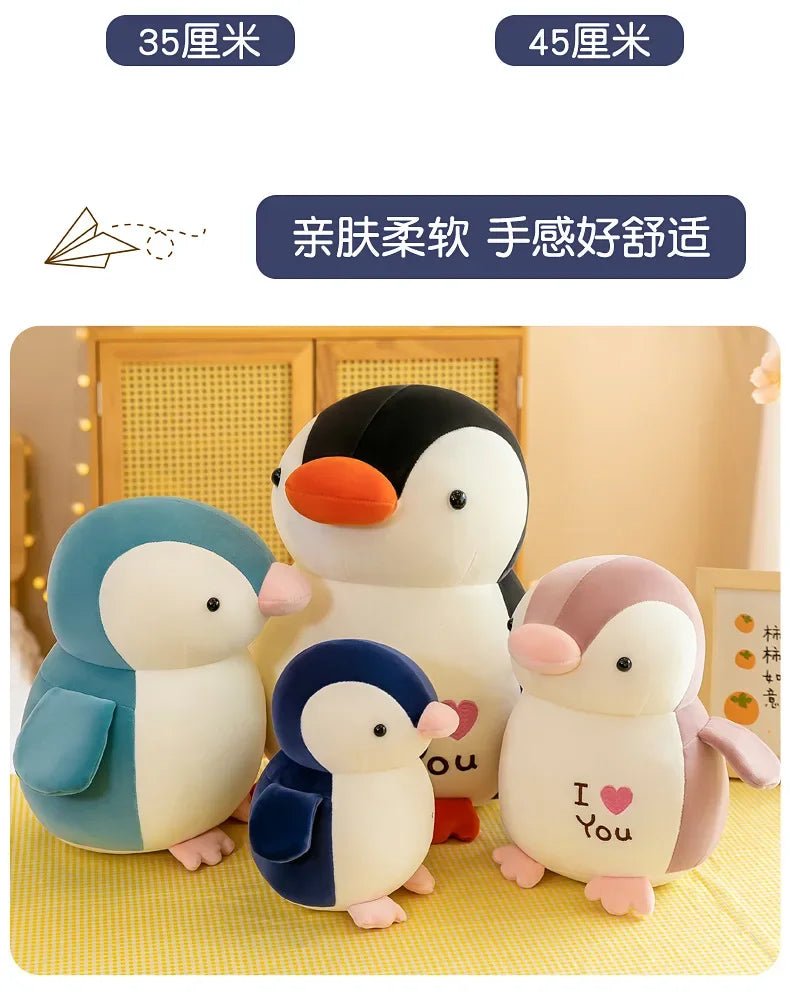 Cute Little Penguin Plush Toy Doll Girl Gift Children Cute Toy Children's Toys Gifts Plushie Stuffed Toys Animal Patung Dolls