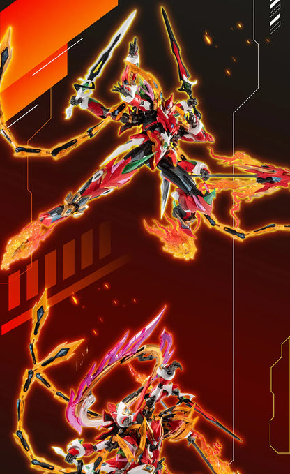 In Stock Motor Nuclear Model NEZHA MG 1/100 MNP-XH04 Ne Zha Assembly Model Kit Action Figures Alloy Skeleton Plastic Model Toys