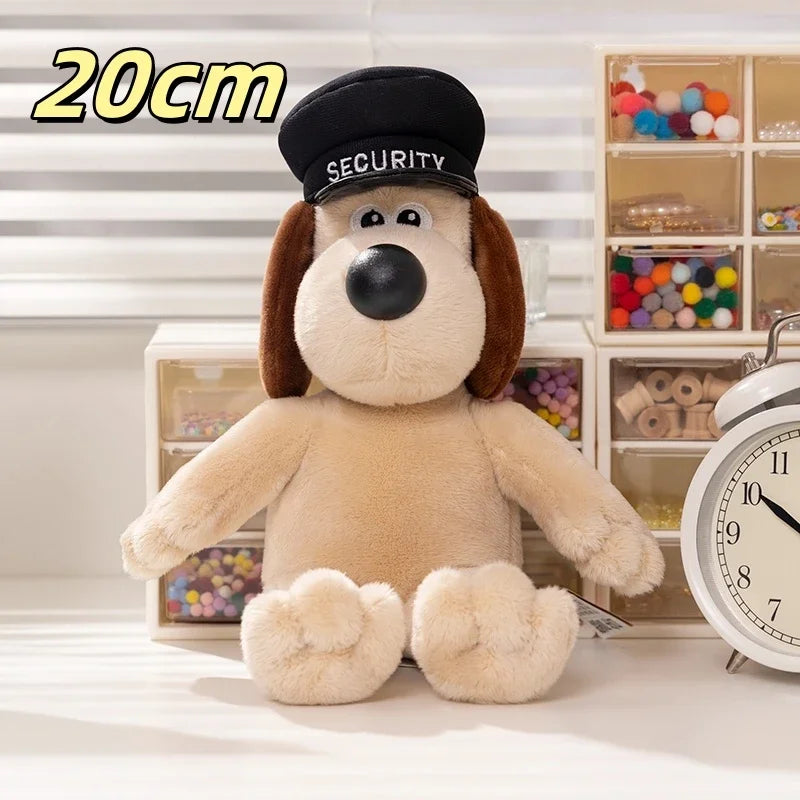 Cartoon Soft Wallace Gromit Plushies Black Penguin Stuffed Anime Cute Dog Stuffed Dolls Backpack Pendant Key Chain Cuddly Pillow