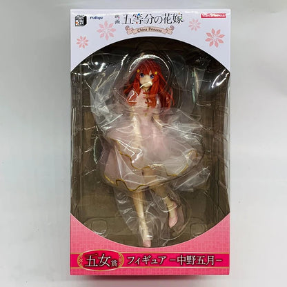 Bandai The Quintessential Quintuplets Nakano Ichika Nino Miku Yotsuba Itsuki 18CM PVC Figure