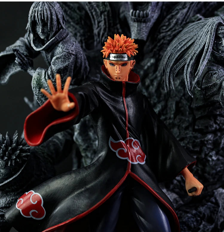41cm Pain Figures Cartoon Naruto Anime Figure Pain Model Gk Pvc Statue Figurine Doll Collection Car Decotation Children Toy Gift